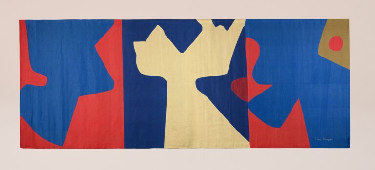 “Bonfire”, wall tapestry​ by Sten Kauppi, c.1960.