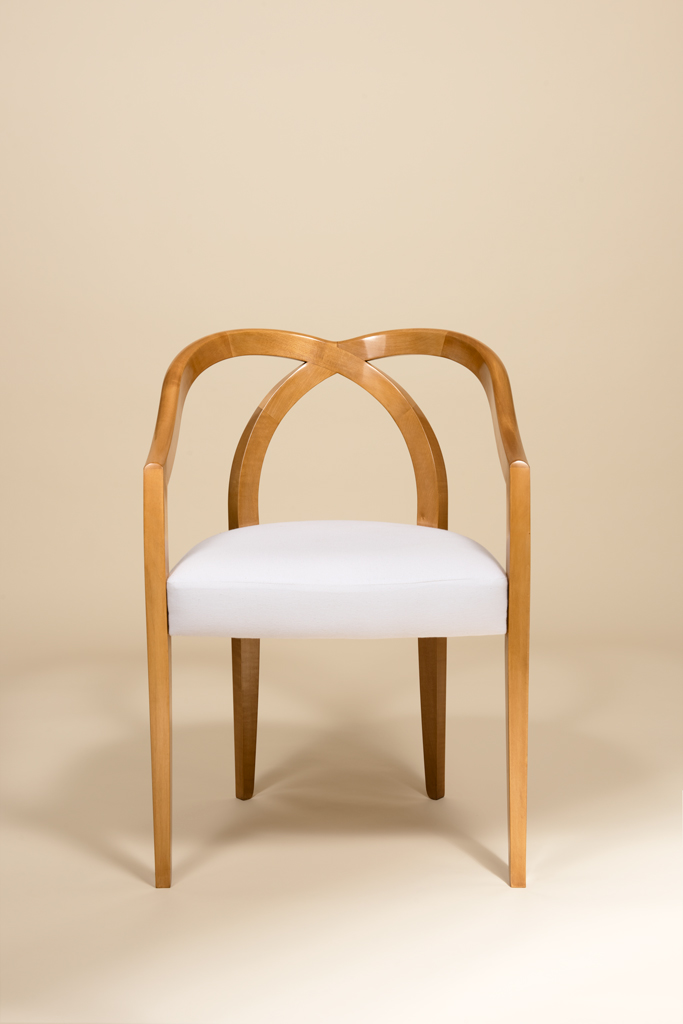 Sycamore "Crossed Legs" armchair by Sylvain Dubuisson & Sandra Carigliano, 2023