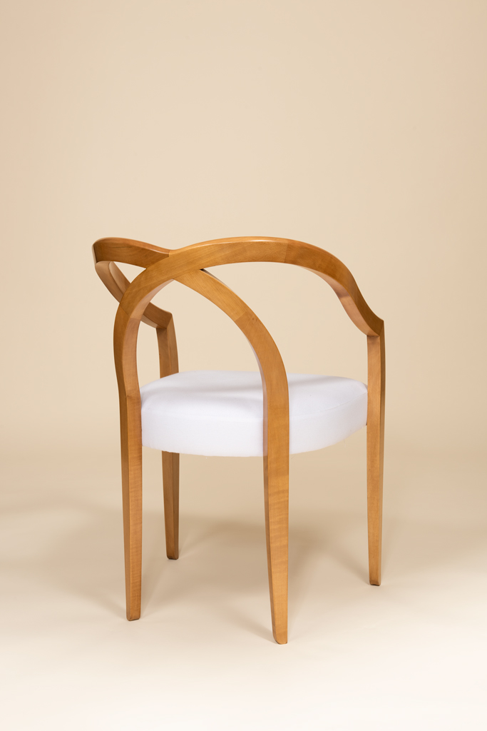 Sycamore "Crossed Legs" armchair by Sylvain Dubuisson & Sandra Carigliano, 2023