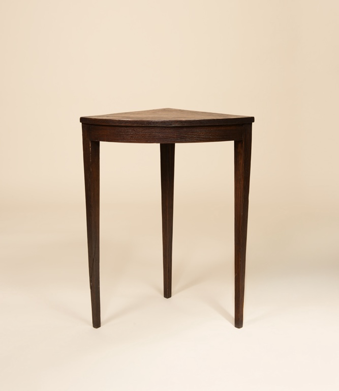 Oak corner table by Jean-Michel Frank c. 1935