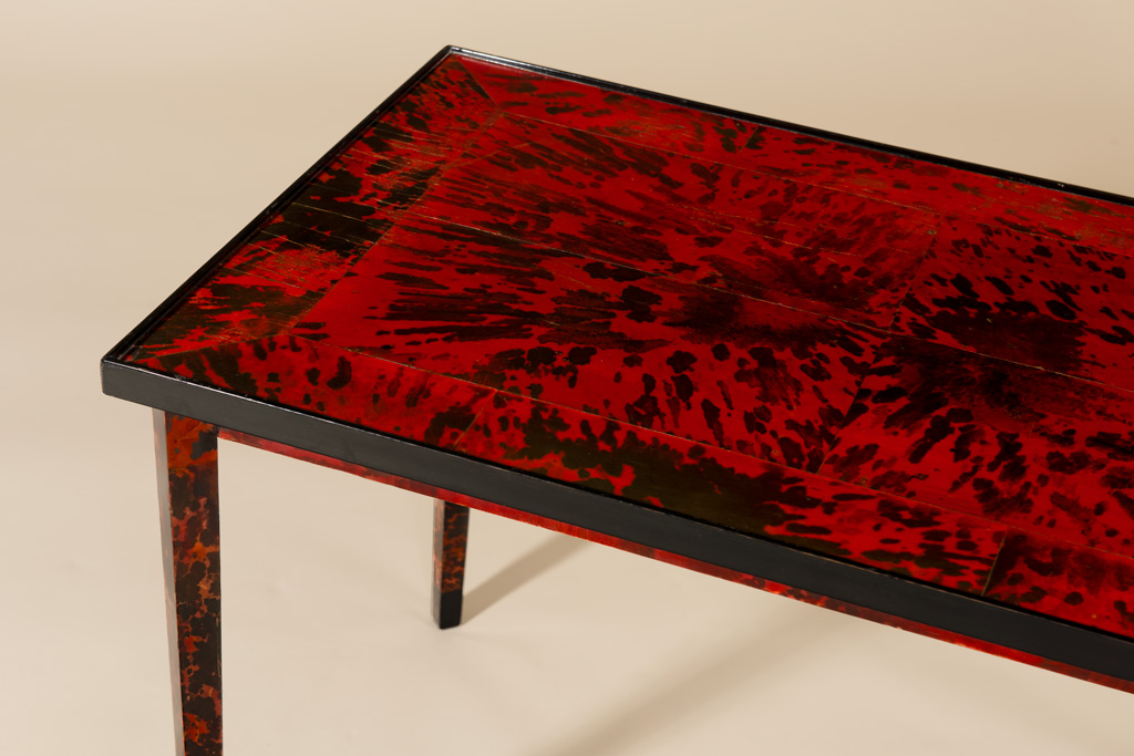 Tortoiseshell coffee table by Maison Franck, c.1920.