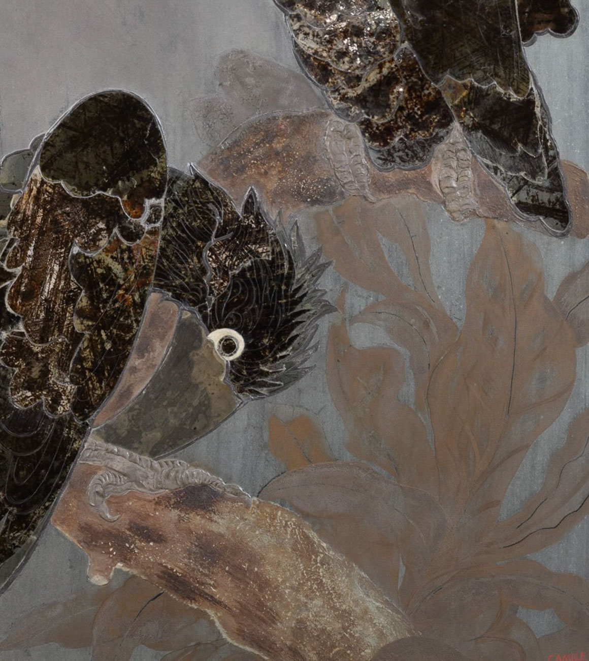 Camille Roche_ mica marquetery