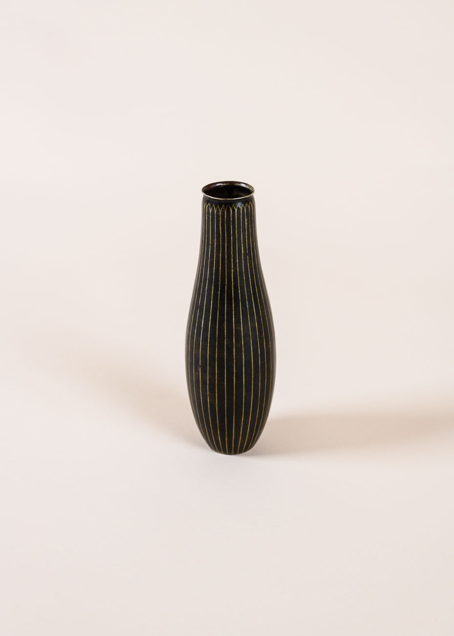 Jean DUNAND_Ovoid vase