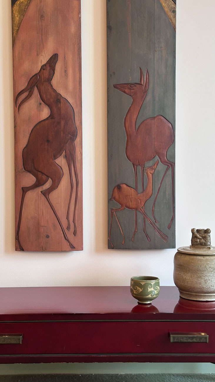 Leon INDENBAUM_Pair of panels