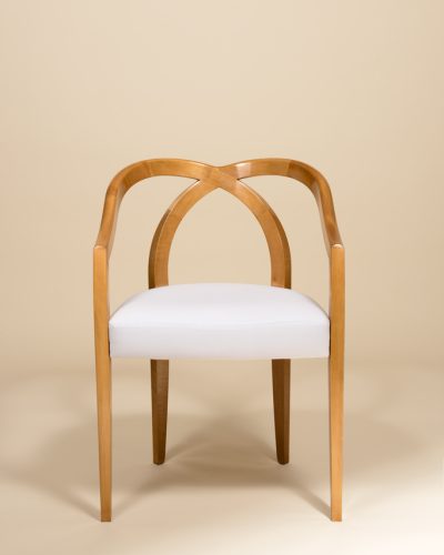 Sycamore "Crossed Legs" armchair by Sylvain Dubuisson & Sandra Carigliano, 2023