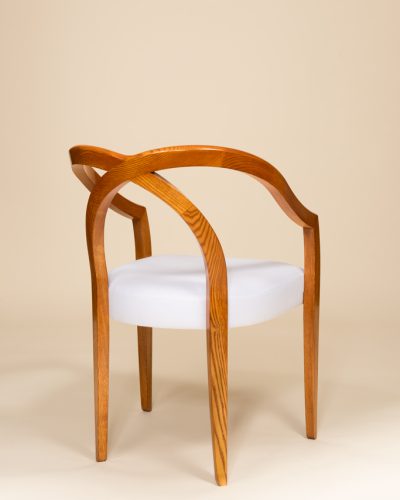 Ash "Crossed Legs" armchair by Sylvain Dubuisson & Sandra Carigliano, 2023